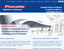 Tablet Screenshot of planaltoengenharia.com